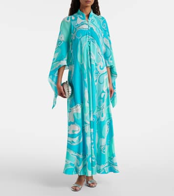Orchidee silk kaftan | Pucci