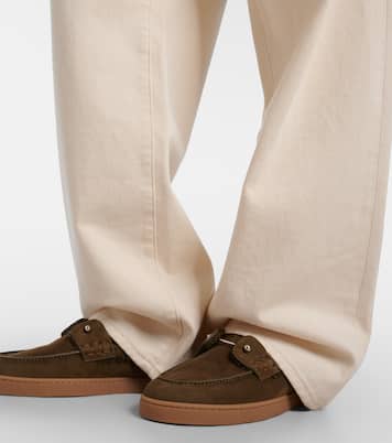 Chambeliboat suede loafers | Christian Louboutin