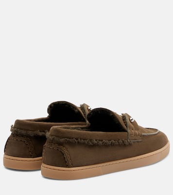 Chambeliboat suede loafers | Christian Louboutin