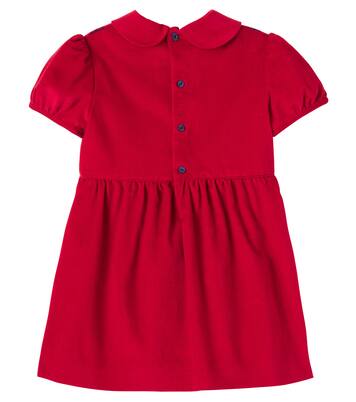 Baby Kleid GG aus Baumwollsamt | Gucci Kids