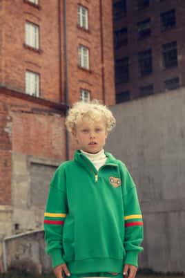 x E.T. sudadera de jersey de algodón | Mini Rodini