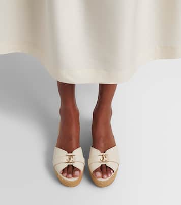 Leda wedge espadrilles | Jimmy Choo