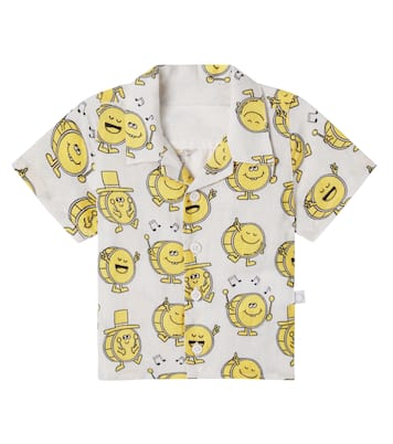 Bébé – Chemise imprimée en coton et lin | Stella McCartney Kids
