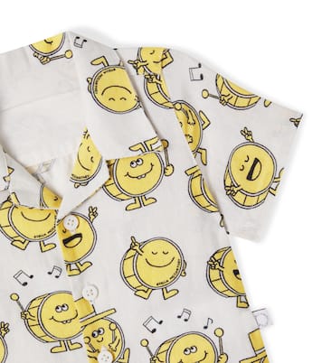 Bébé – Chemise imprimée en coton et lin | Stella McCartney Kids