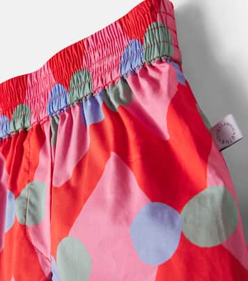Baby printed cotton shorts | Stella McCartney Kids