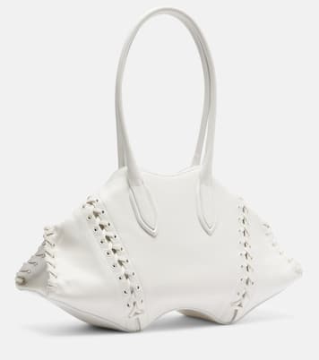 Manta Medium leather shoulder bag | McQueen
