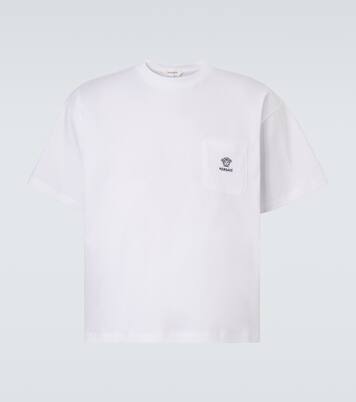 Medusa cotton jersey T-shirt | Versace
