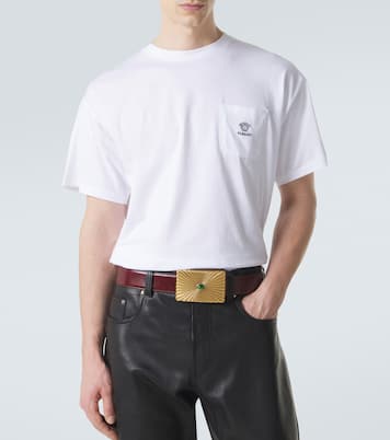 Medusa cotton jersey T-shirt | Versace