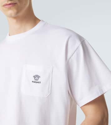 Medusa cotton jersey T-shirt | Versace
