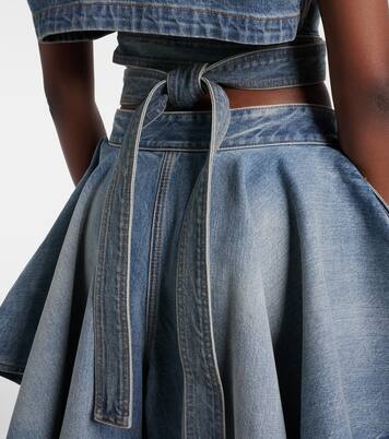 Top court en denim | Alaïa