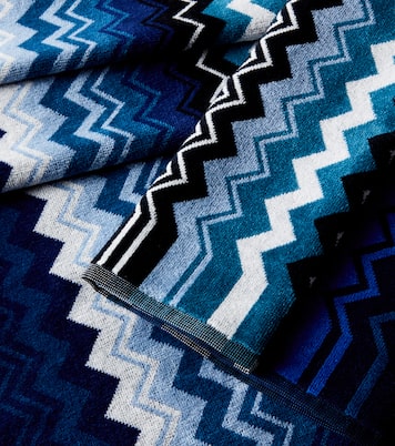 Giacomo set of 2 cotton terry towels | Missoni