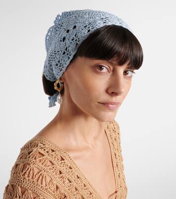 Pañuelo de croché de algodón | Anna Kosturova