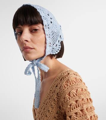 Pañuelo de croché de algodón | Anna Kosturova