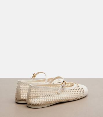 Crochet ballet flats | Prada