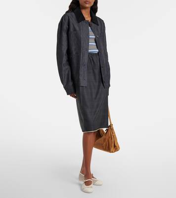 Crochet ballet flats | Prada