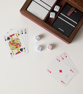 Royal dice and playing cards deck set | Giobagnara