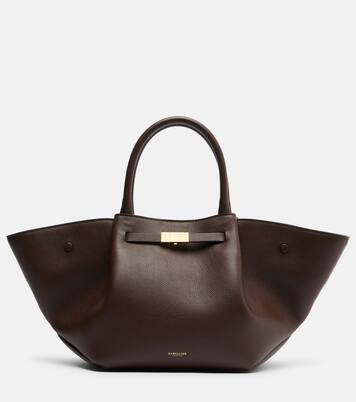 New York Small leather tote bag | DeMellier