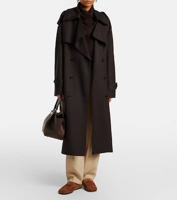 New York Small leather tote bag | DeMellier