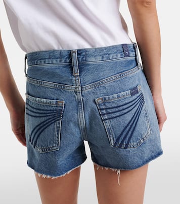 June denim shorts | 7 For All Mankind
