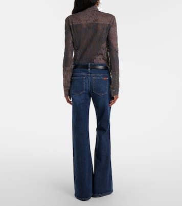 Jeans flared de tiro bajo | 7 For All Mankind