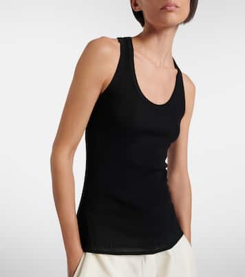 Top Cendrea in cotone a coste | The Row