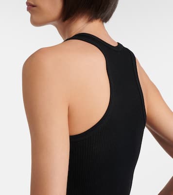 Top Cendrea in cotone a coste | The Row