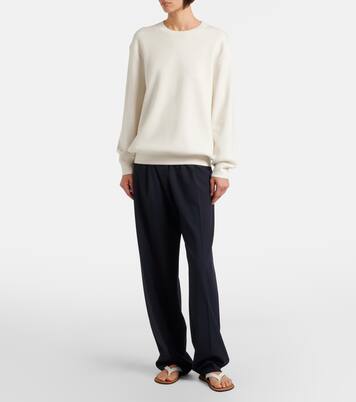 Cotton and silk sweater | The Row
