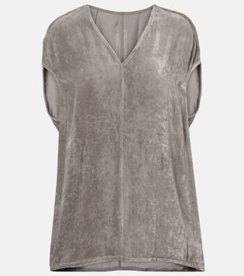 Floating velvet top | Rick Owens