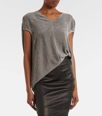Floating velvet top | Rick Owens