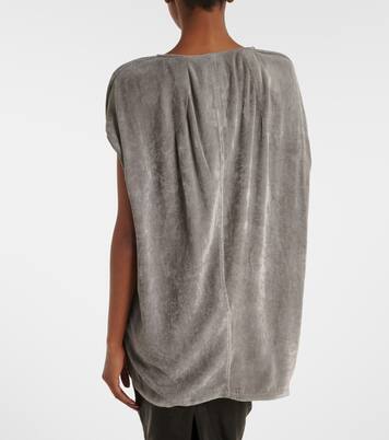 Floating velvet top | Rick Owens