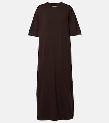 N°321 Kris cotton and cashmere maxi dress | Extreme Cashmere