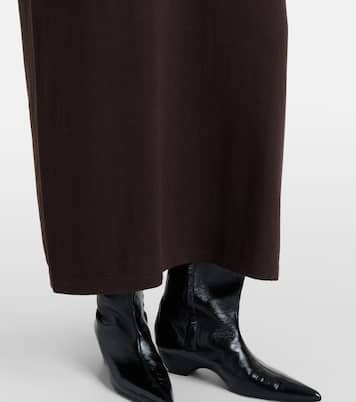 N°321 Kris cotton and cashmere maxi dress | Extreme Cashmere