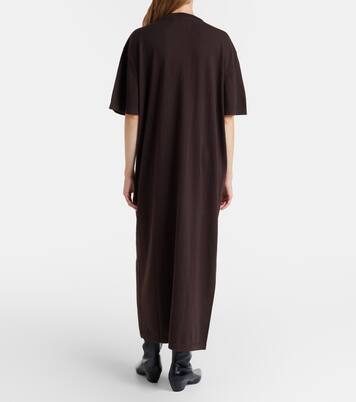 N°321 Kris cotton and cashmere maxi dress | Extreme Cashmere