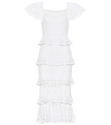 Häkelkleid Cotillion aus Baumwolle | Anna Kosturova