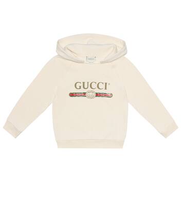 Logo cotton hoodie | Gucci Kids
