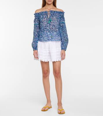 Top Clara à fleurs | Poupette St Barth