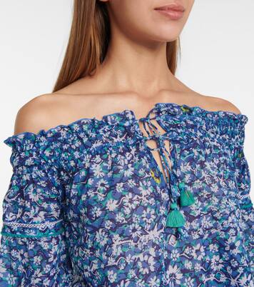 Top Clara à fleurs | Poupette St Barth