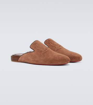 Mules Navy Coolito Flat | Christian Louboutin