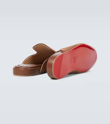 Mules Navy Coolito Flat | Christian Louboutin