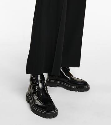 Leather biker boots | Proenza Schouler