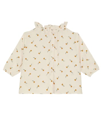 Baby Miron printed blouse | Caramel