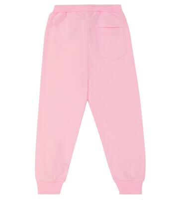 Logo cotton sweatpants | Versace Kids