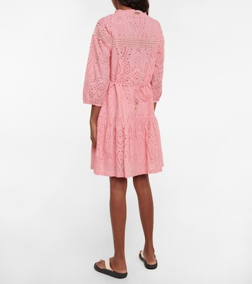 Robe en coton à broderies anglaises | Heidi Klein