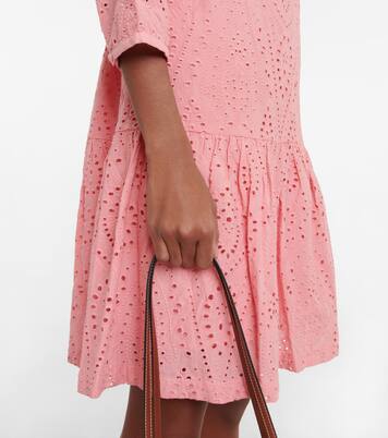 Robe en coton à broderies anglaises | Heidi Klein