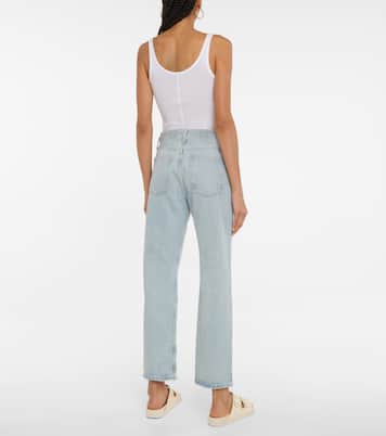 Mia mid-rise straight jeans | Agolde