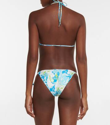 Culotte de bikini Portugal imprimée | Melissa Odabash