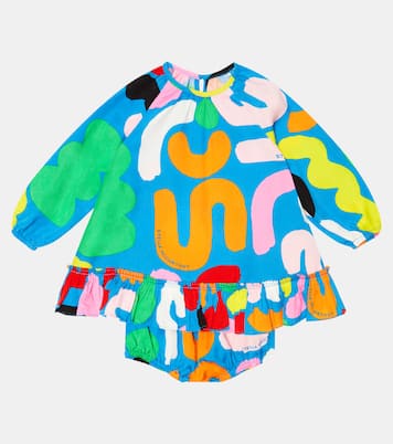 Baby printed dress and bloomers set | Stella McCartney Kids