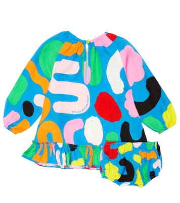 Baby printed dress and bloomers set | Stella McCartney Kids