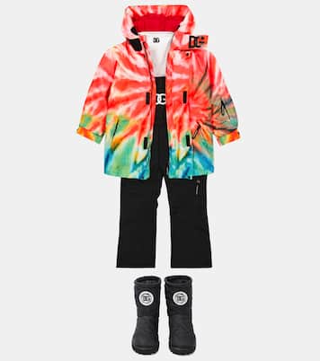 Printed nylon ski jacket | Dolce&Gabbana Kids