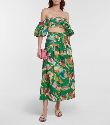 Moondust embellished leather sandals | Aquazzura